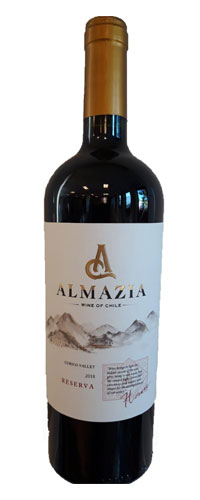 Almazia Leyendas Carmenere Cabernet Sauvignon Reserva, 2018, Bodegas Arlequin, Cirico Valley, Chili